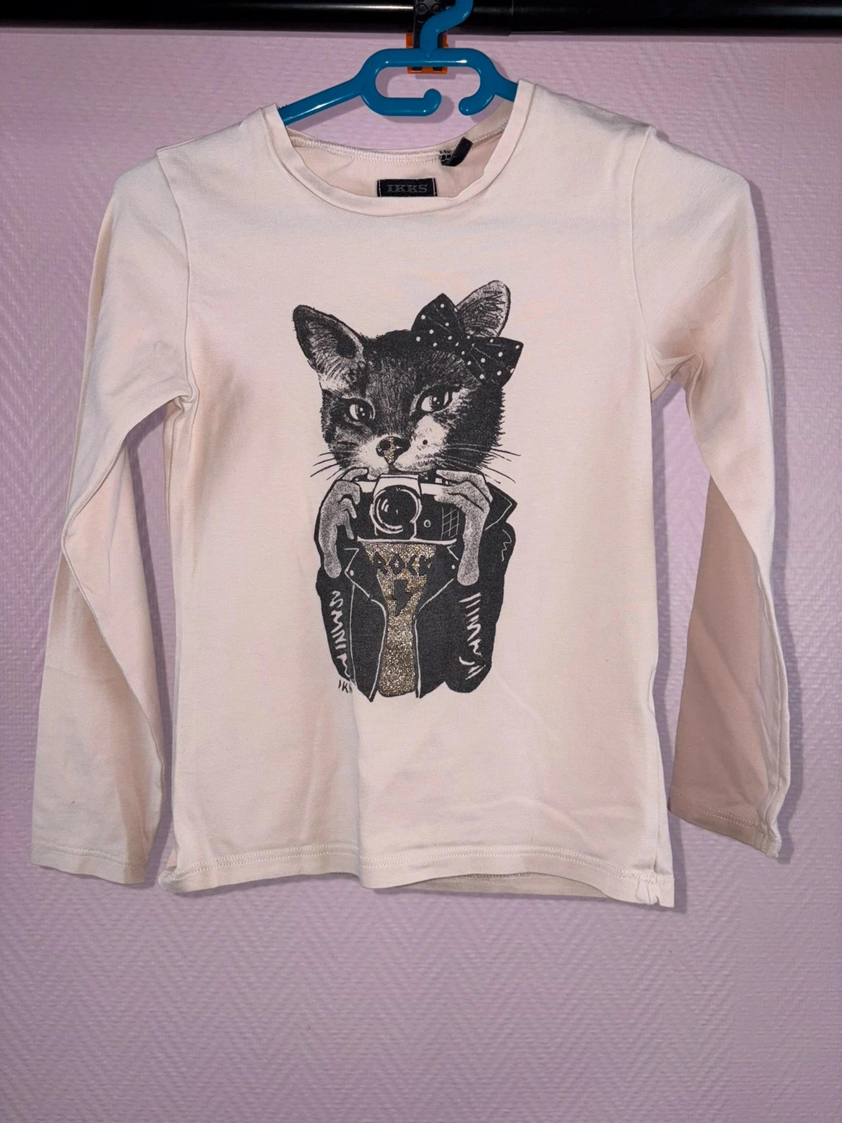 T-shirt fille, IKKS taille 6 ans